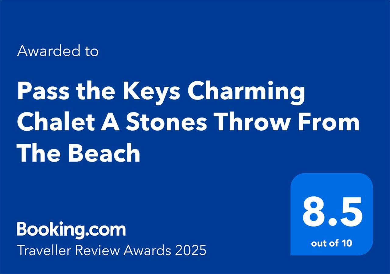 צ'יצ'סטר Pass The Keys Charming Chalet A Stones Throw From The Beach מראה חיצוני תמונה
